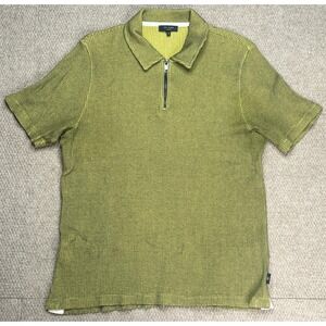 Ted‎ Baker Men's 1/4 Zip Short Sleeve Polo Shirt Size 5
